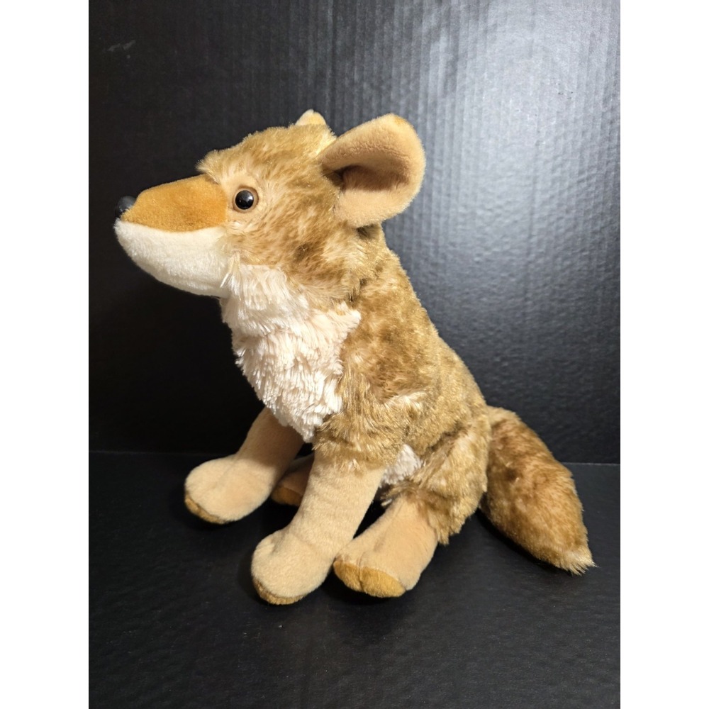 Wild Republic Brown Wolf 12" Plush Cuddlekins Stuffed Realistic Classroom